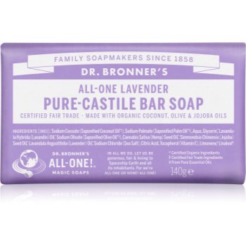 Dr. Bronner’s Lavender săpun solid - imagine 2